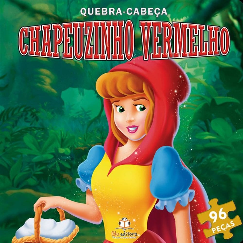 Livro Quebra Cabeça Grande - Chapeuzinho Vermelho