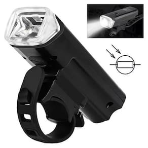 Farol Bicicleta Bike Triciclo Led Iluminação Luz Alto Brilho Longo Alcance 180 Lumens Segurança Trânsito Sensor de Luz Resistente à Água