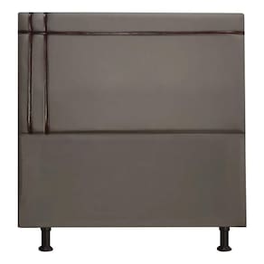 Cabeceira Royal 90cm Suede Fita Marrom Shop Das Cabeceiras Castor