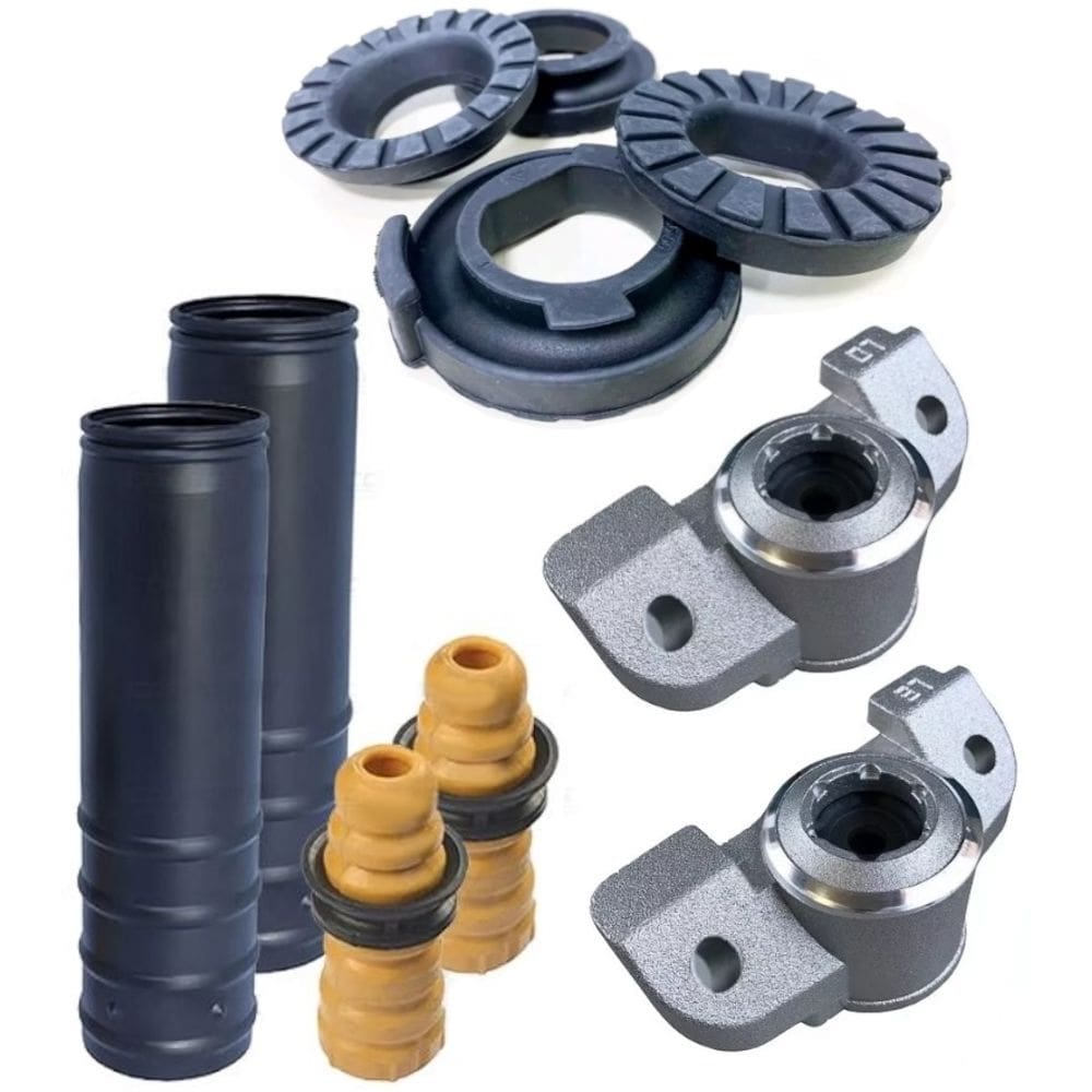 Kit Coxim Batente Calço Traseiro Onix Cobalt Prisma Spin