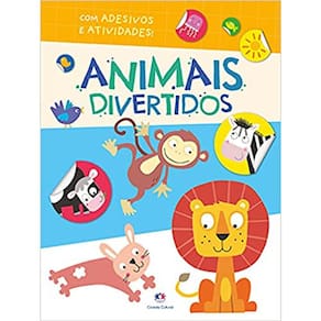 Animais Divertidos - Com Adesivos E Atividades