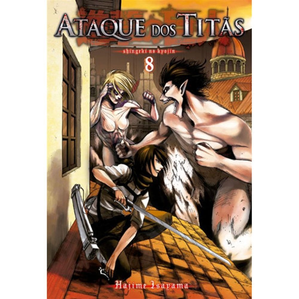Ataque Dos Titãs - 08 - Manga