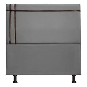 Cabeceira Royal 160cm Suede Fita Shop Das Cabeceiras Chumbo