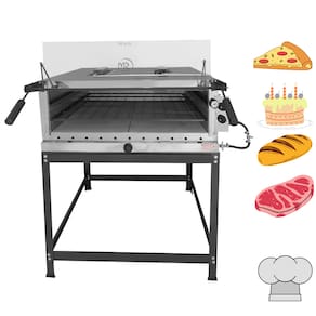 Forno de Pizza Industrial à Gás com Infravermelho 95x95cm MR Fogões