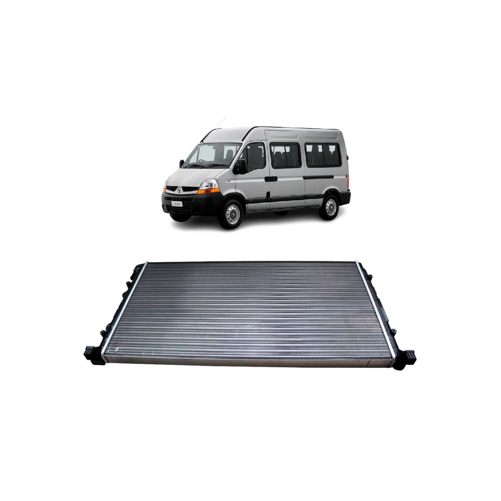 Radiador Master  2.5 ( 2010/2012) (Brazado)