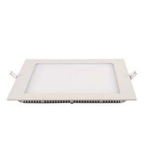 Spot Painel Led Slim Bivolt Embutir Branca 12W Quadrado