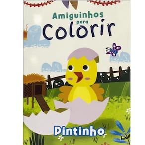 Amiguinhos Para Colorir - Pintinho