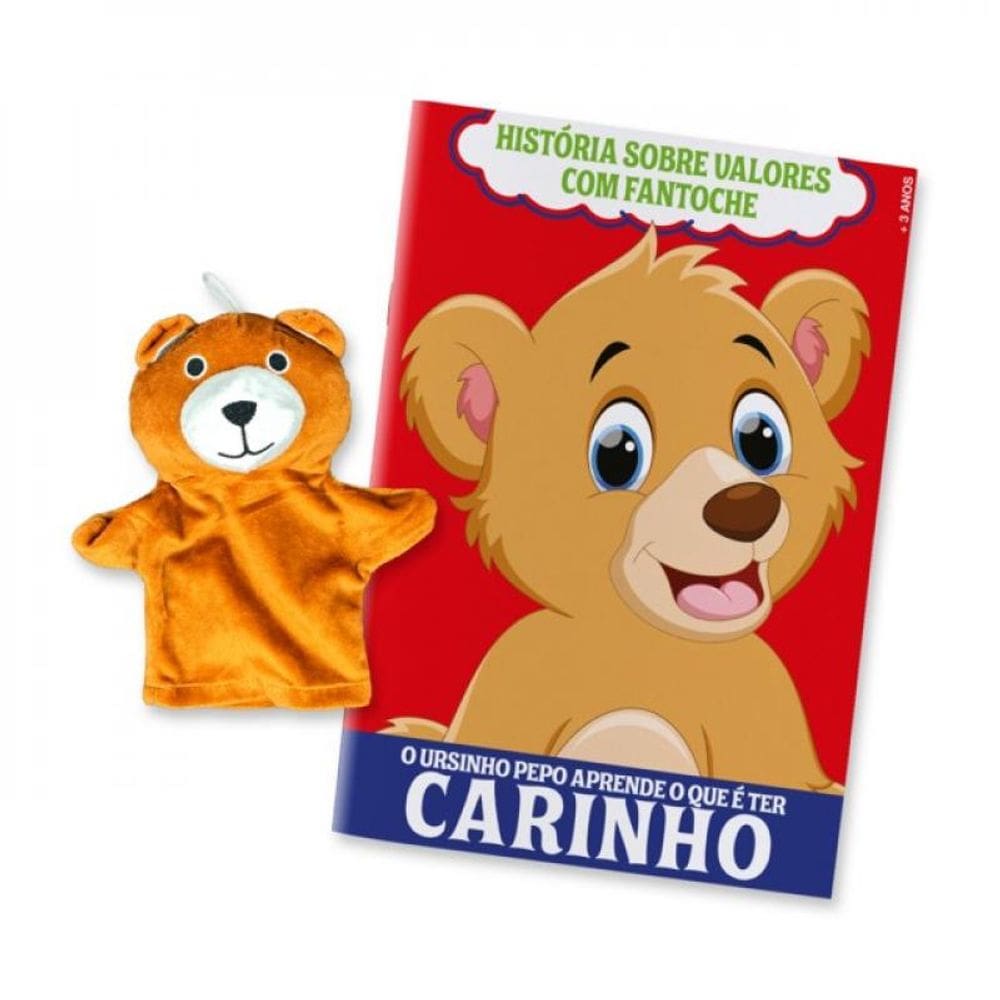História Sobre Valores Com Fantoche – Urso