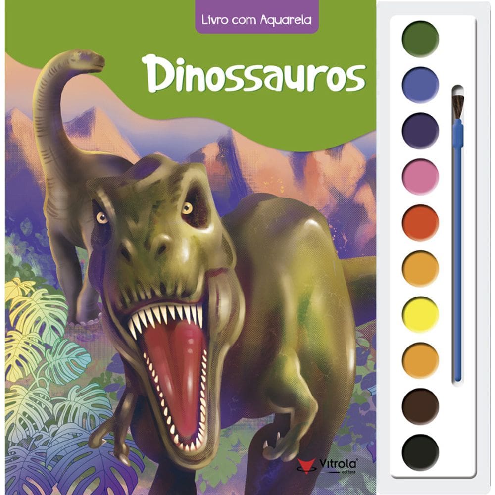 Aquarela - Dinossauros