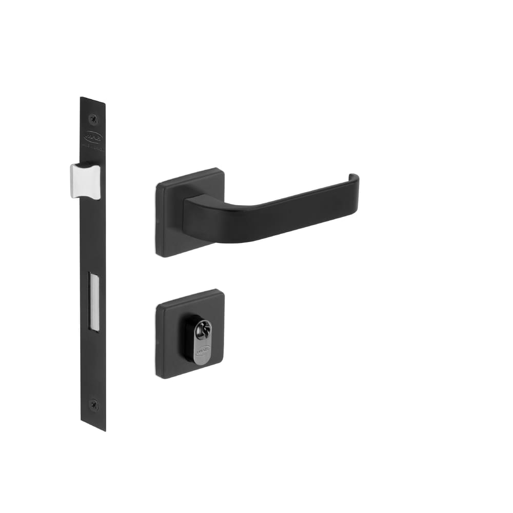 Fechadura Externa Odin Preto Imab Preto