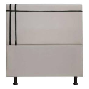 Cabeceira Royal 160cm Linho Fita Preta Shop Das Cabeceiras Carvalho