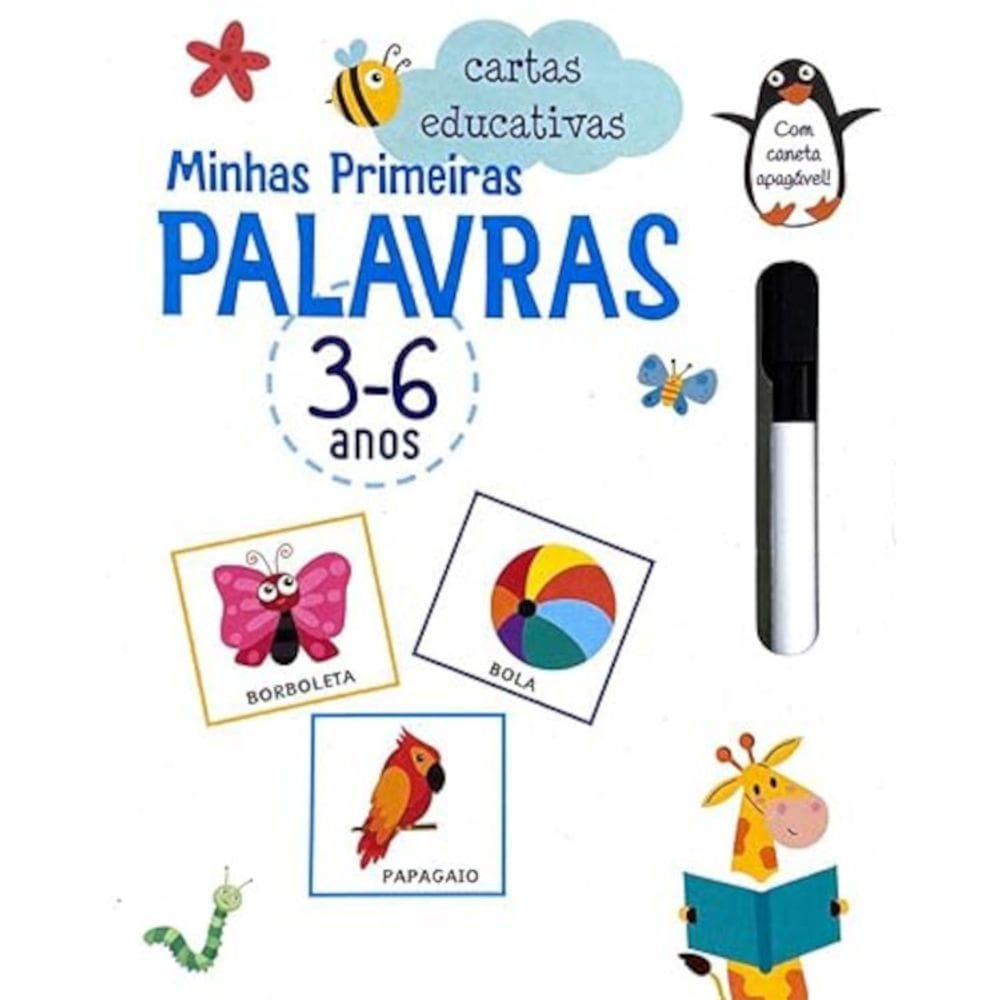 Cartas educativas - Minhas primeiras palavras