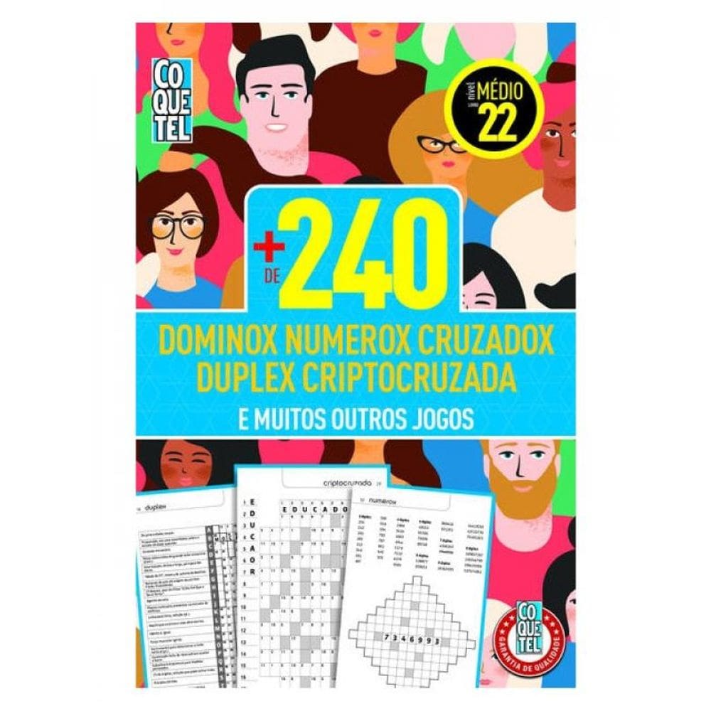 Livro Coquetel Mais De 240 Especiais Nível Médio Ed 22