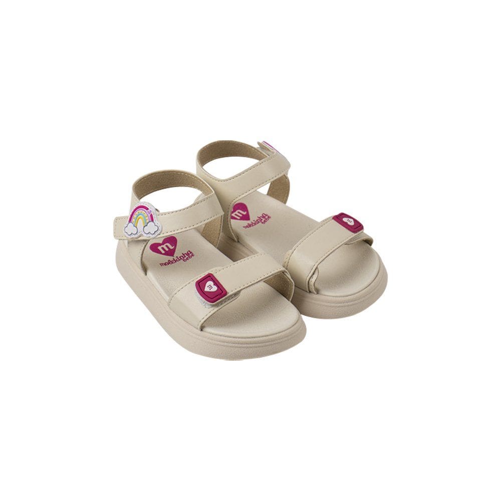 Sandália Molekinha Rainbow Baby Feminina