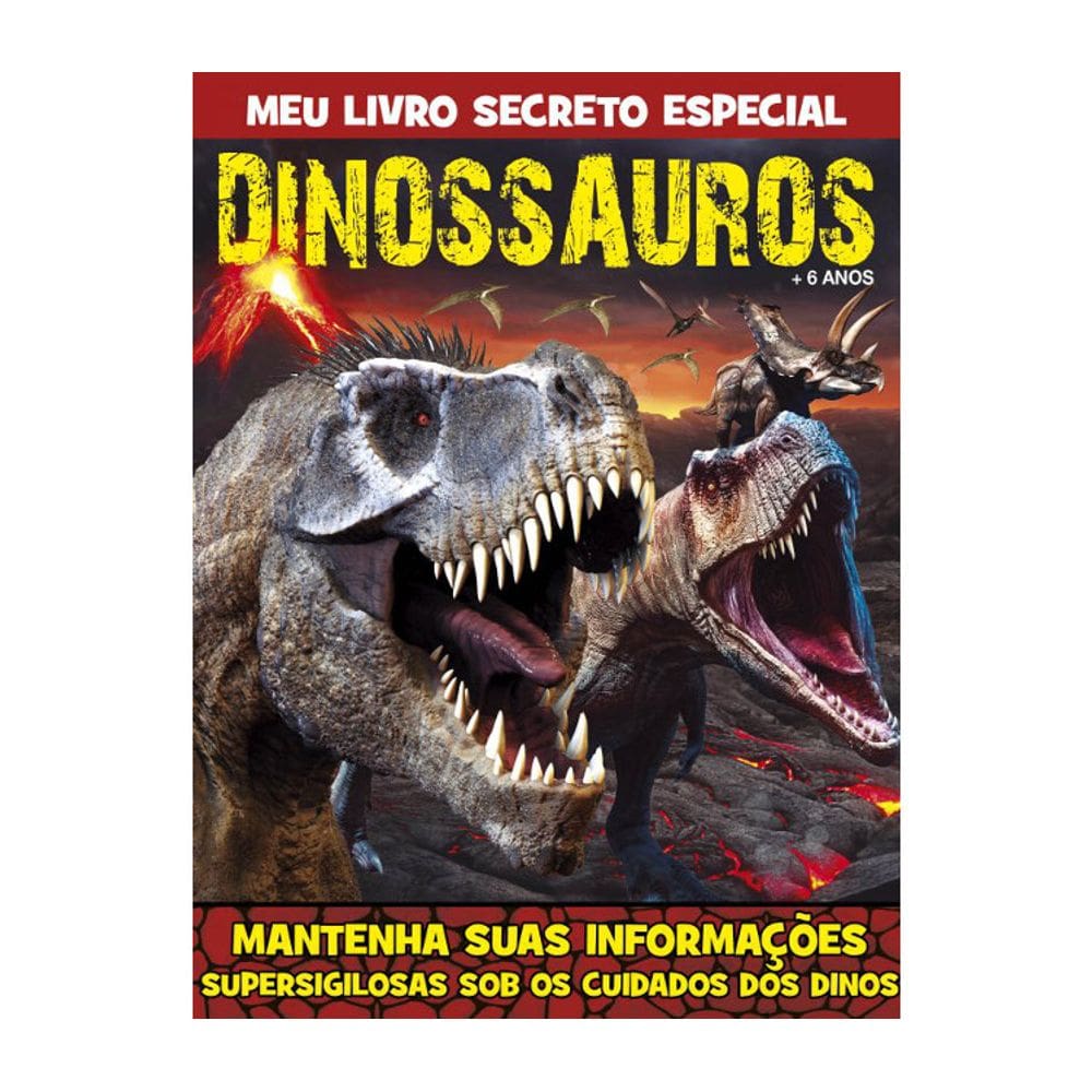 Meu Livro Secreto Especial - Dinossauros - Caneta Magica