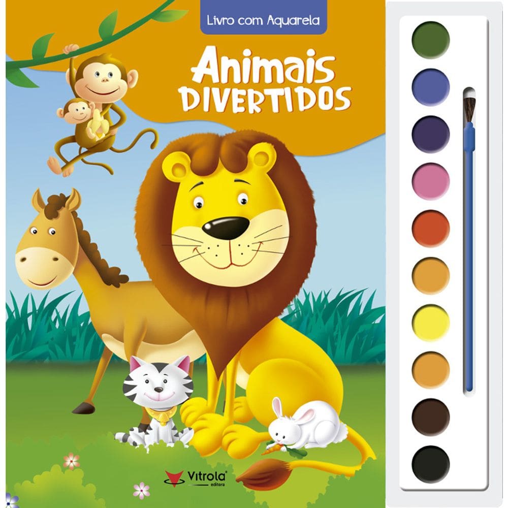 Aquarela - Animais Divertidos