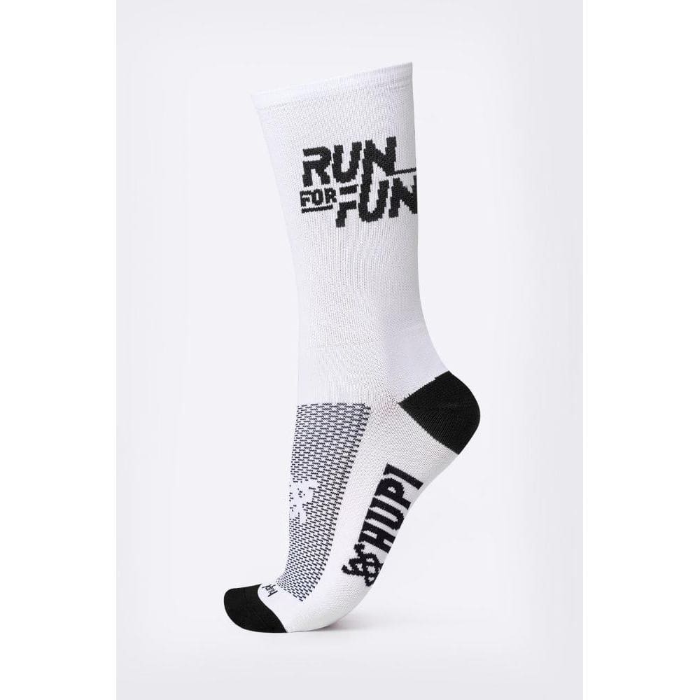 Meia Hupi Run For Fun Branco