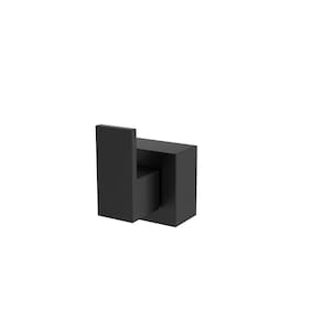 Acabamento Quadrado Black Preto Fosco P/ Registro Base Deca