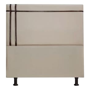 Cabeceira Royal 140cm Linho Fita Shop Das Cabeceiras Capuccino