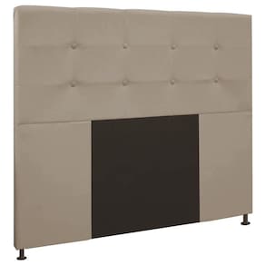 Cabeceira Queen 1,60m Zurique Suede - Pallazio Cor Bege