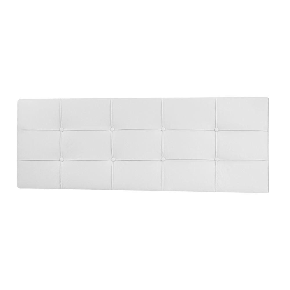 Cabeceira Painel Casal 1,40m Roma Corano - Pallazio Cor Branco