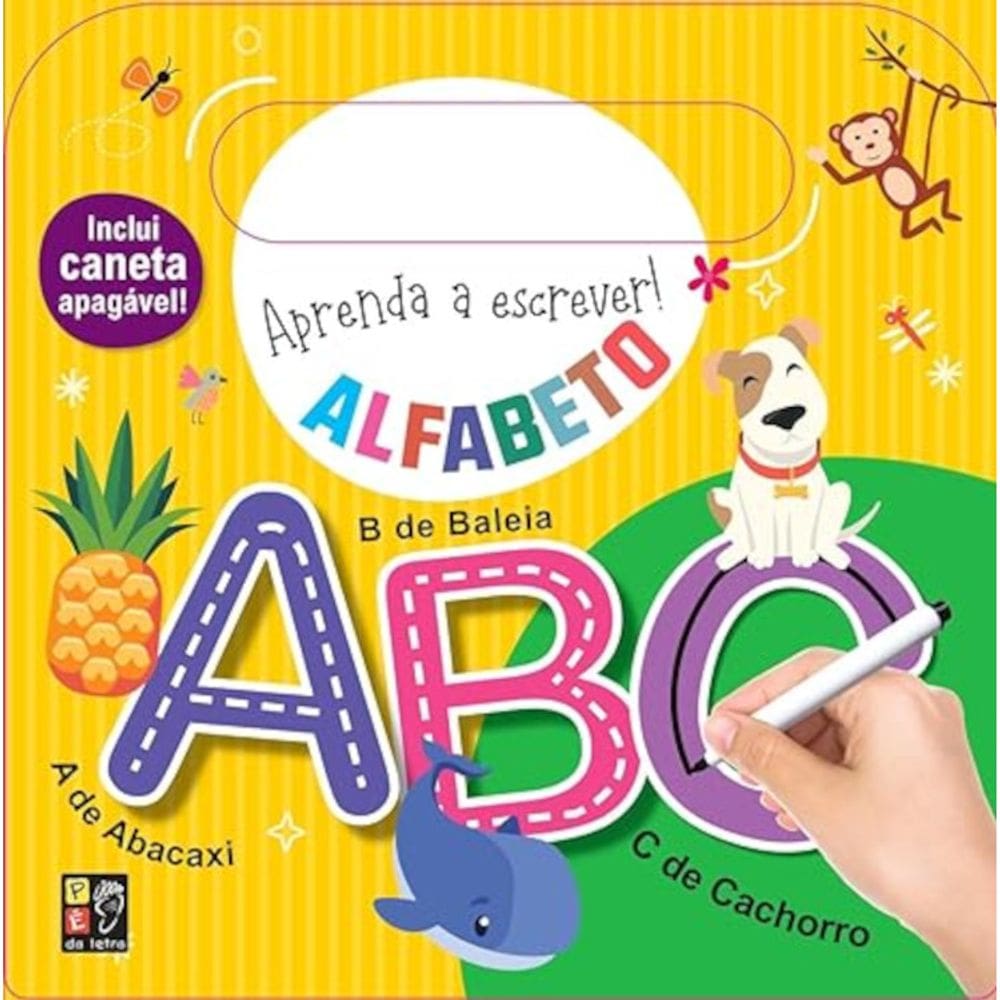 Aprenda a escrever - Alfabeto