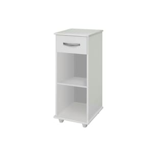 Armário 300 Multiuso 1 Porta 1 Gaveta Benetil Cor:branco