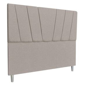 Cabeceira King 1,95m Italia Linho Cappuccino