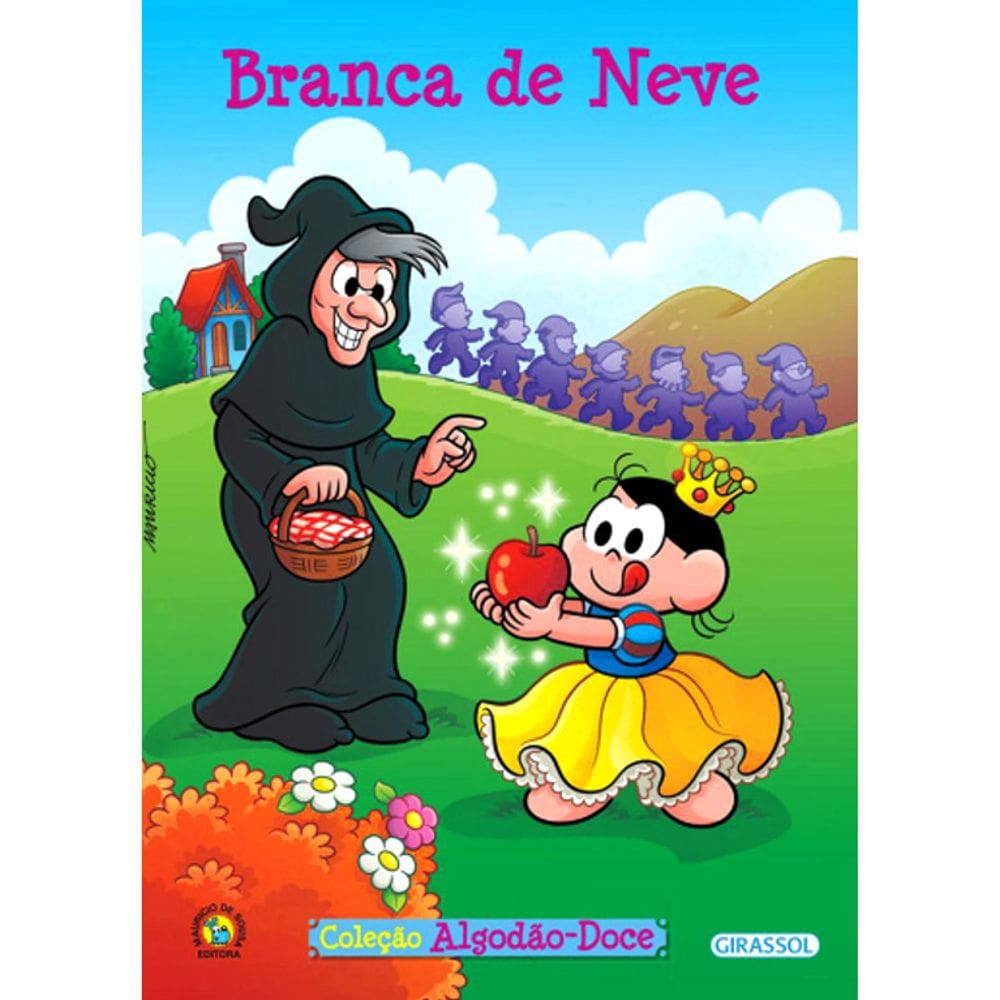 Turma Da Monica - Branca De Neve - Col. Algodao-Doce