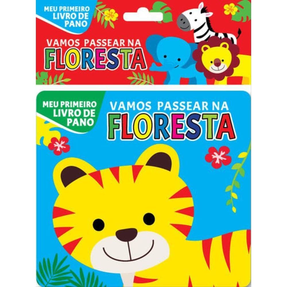 Meu Primeiro Livro De Pano - Vamos Passear Na Floresta
