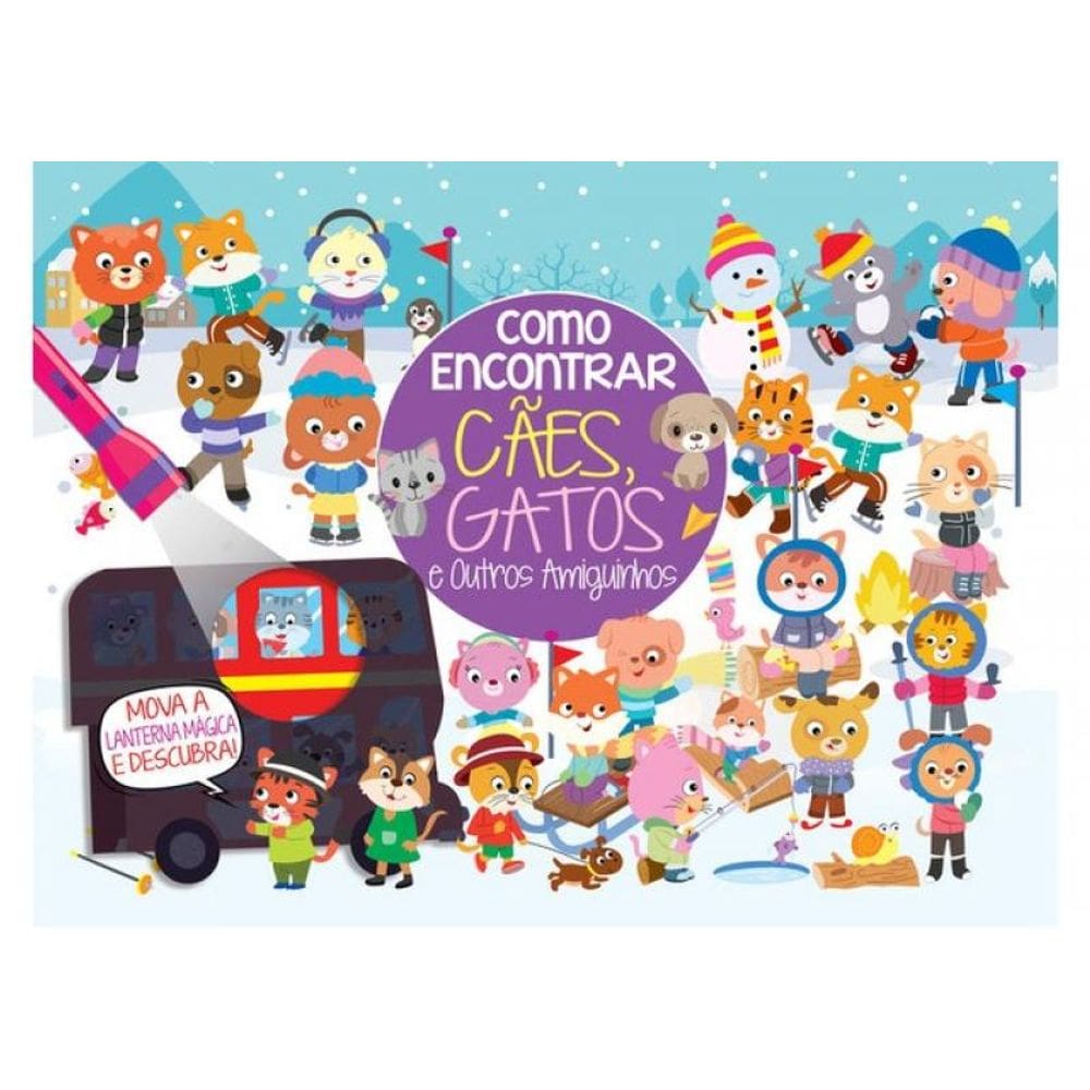 Coleção Como Encontrar - Cães E Gatos E Outros Amiguinhos