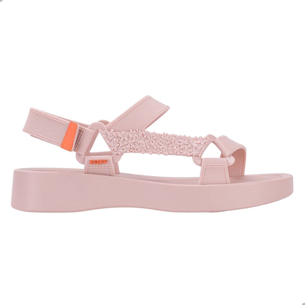 Sandália Papete Zaxy 18667 Primavera Nude Claro