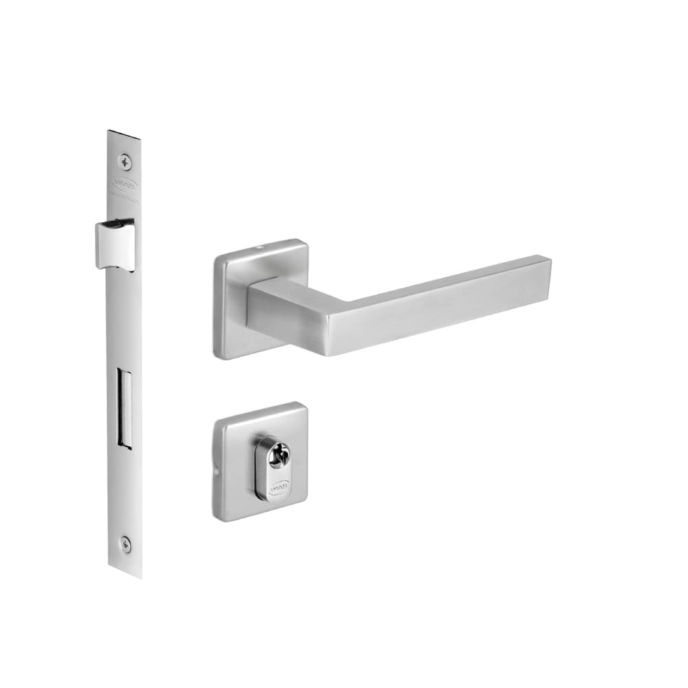 Fechadura Externa Hato 2 Escovada Imab