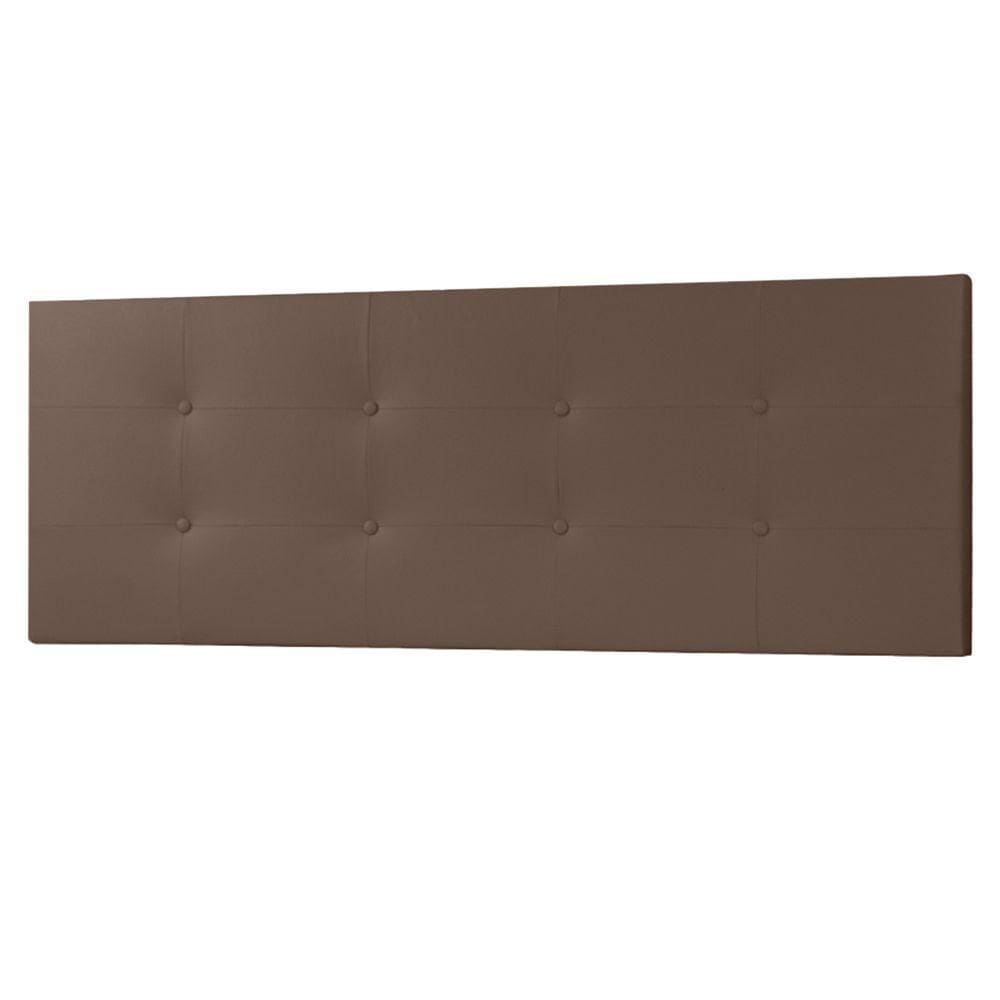 Cabeceira Painel Queen 1,60m Berlim Corano Marrom