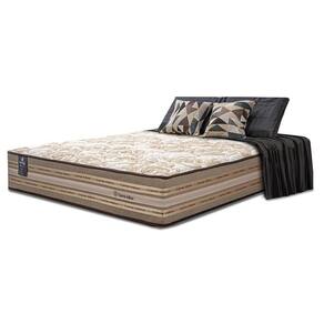 Colchão King Molas Ensacadas Pillow In 193x203x33 Cama Inbox Duo Linem Bege