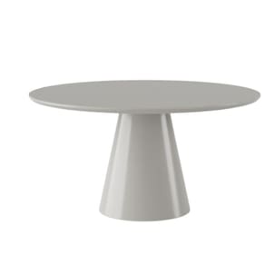 Mesa De Jantar Cone Redonda 90 Cm Laca Fendi