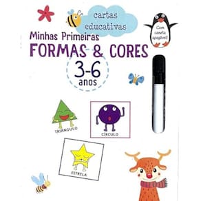 Cartas educativas - Minhas primeiras formas e cores