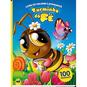 Livro De Colorir E Atividades - Turminha Da Fé