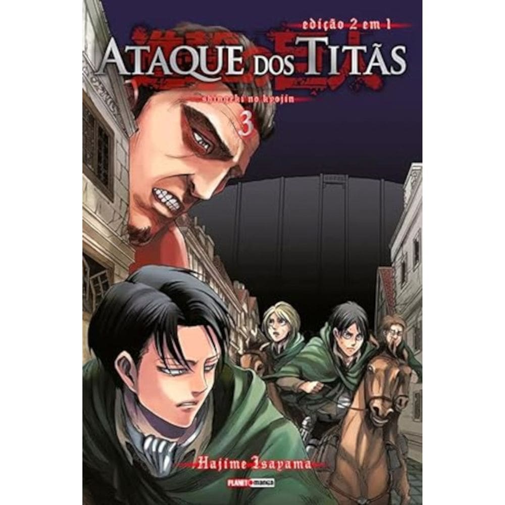 Ataque dos Titãs (2 em 1) -  Vol 03
