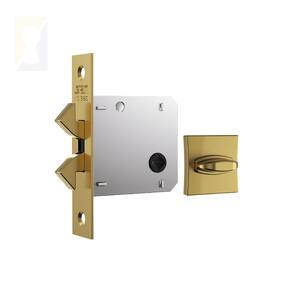Fechadura Stam Correr/Bater Banheiro 1006s Dourado