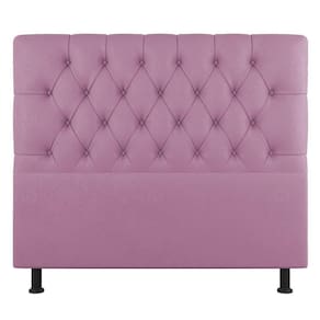 Cabeceira Cama Box Casal Nice 140cm Suede Rosa - Abmaza