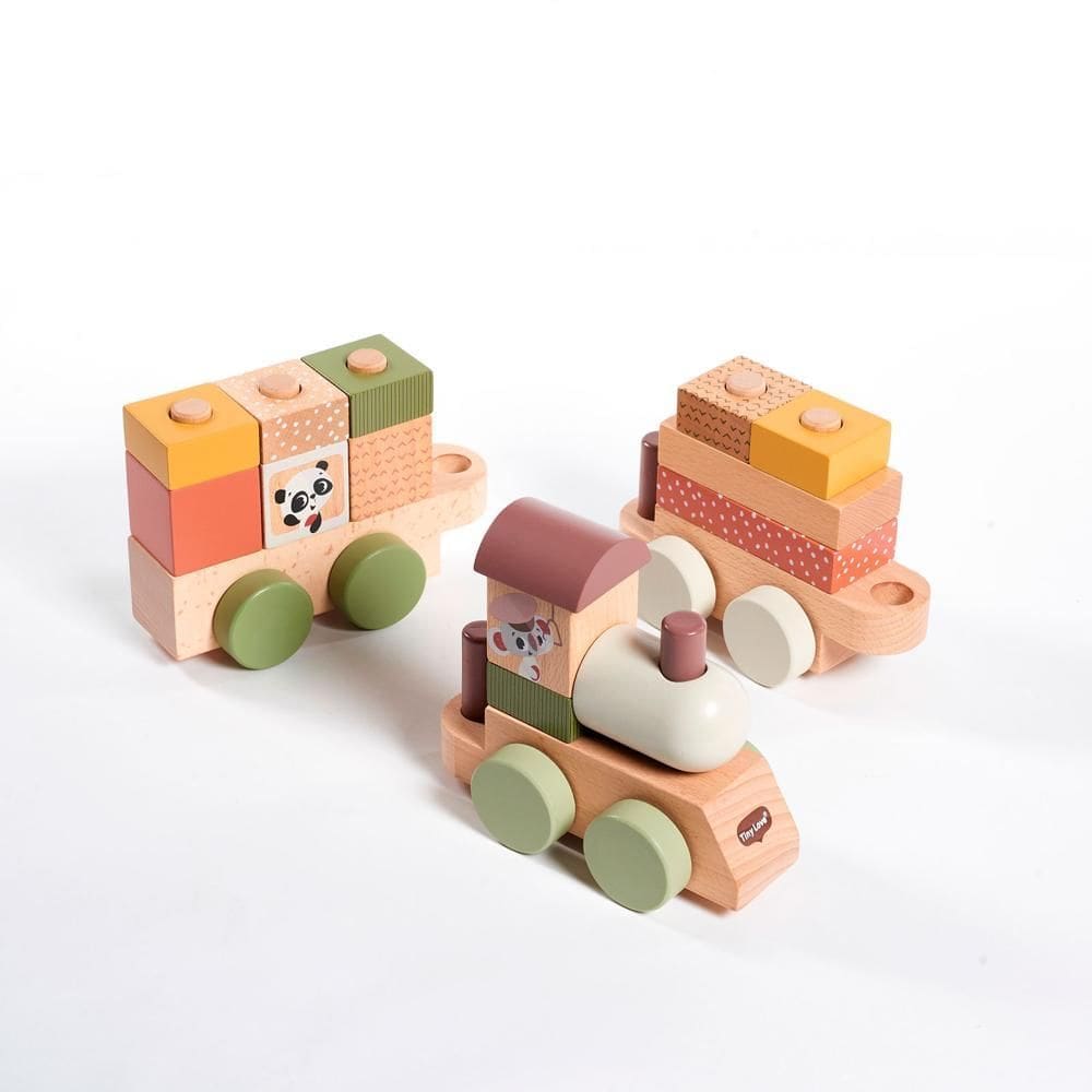 Trenzinho de Madeira Boho Chic - Tiny Love