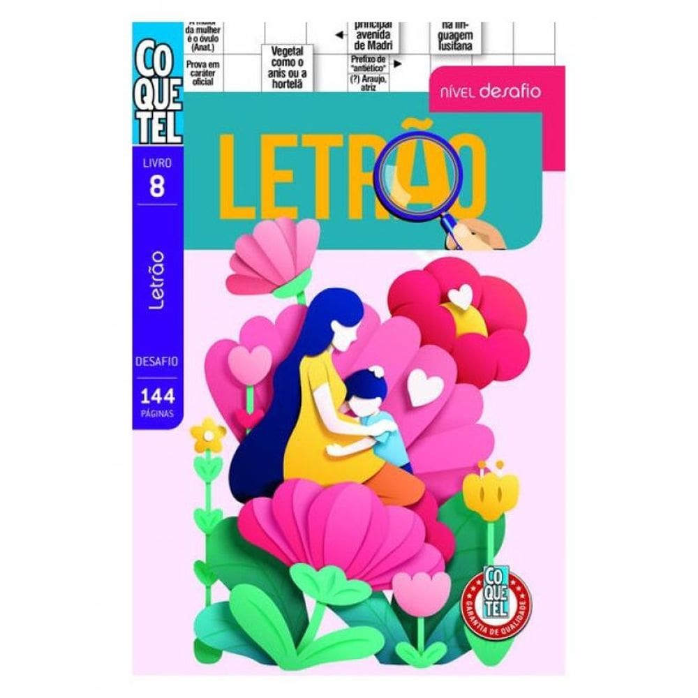 Livro Coquetel Letrão Desafio 8