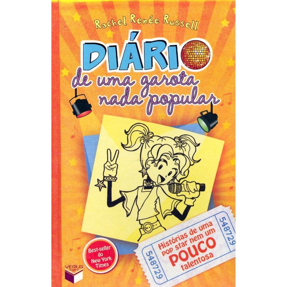 Diário De Uma Garota Nada Popular - Vol 03 - Histórias De Uma Pop Star Nem Um Pouco Talentosa