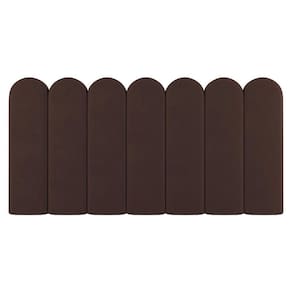Painel Cabeceira Cama Box Solteiro Lana 90cm Sintético Marrom - Abmaza
