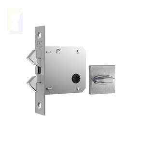 Fechadura Stam Correr/Bater Banheiro 1006s Escovado