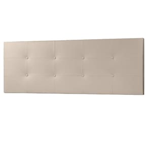 Cabeceira Painel Solteiro 0,90m Berlim Corano Bege