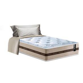 Colchão De Molas Solteiro Cama Inbox Smart Pró 88x188x22 Bege