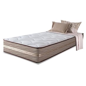 Colchão Solteiro De Molas Ensacadas 88x188x22 Cama Inbox Smart Gold Bege
