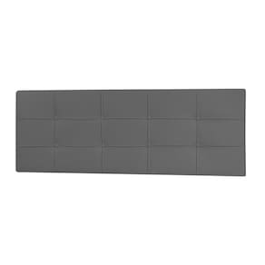 Cabeceira Painel Solteiro 0,90m Roma Corano Cinza - Pallazio